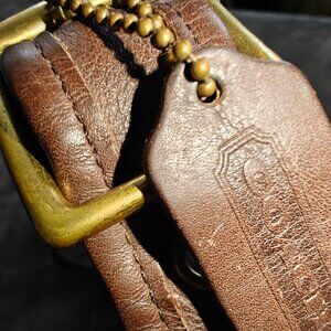 COACH vintage leather crossbody/ shoulder bag 9953